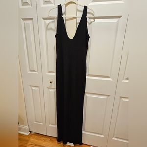 Pretty Little Thing, Largent Black ribbed dress